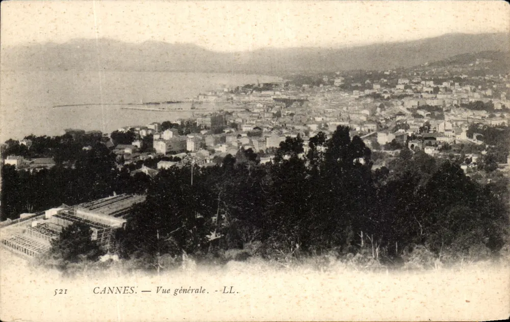 CANNES — Vista geral — LL. — n° 521 - Frente