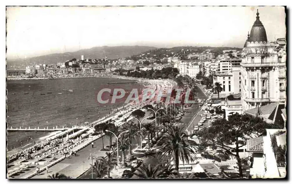 Vista da Costa Azul — Cannes — Editor não identificado, número de série não visível - Frente