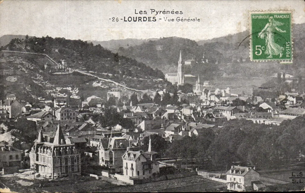 Lourdes — Algemene Uitzicht — Uitgever S.L. - Voorkant