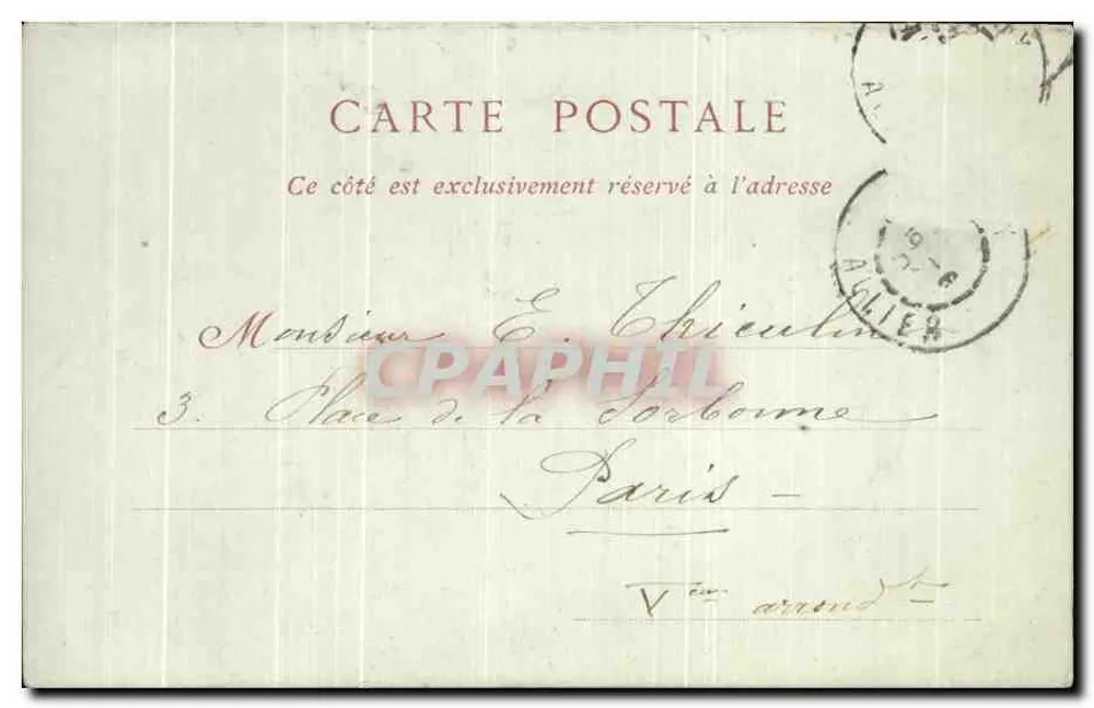 Vichy — Der Schwanenteich — Collections ND Phot - Rückseite