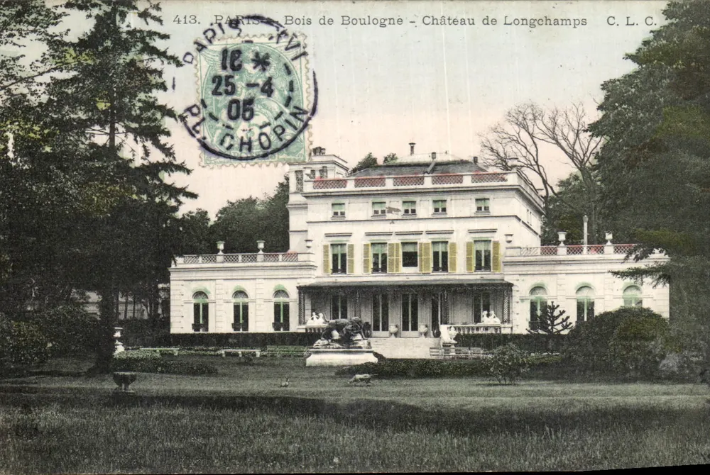 Boulogne-Forest - Schloss Longchamps — C. L. C. n°413 - Vorderseite