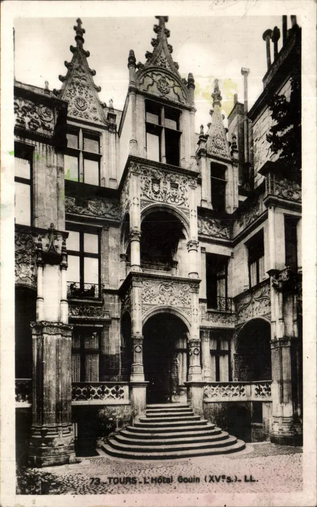 Tours - L'Hôtel Gouin (XV°s.) — LL. — n°73 - Voorkant