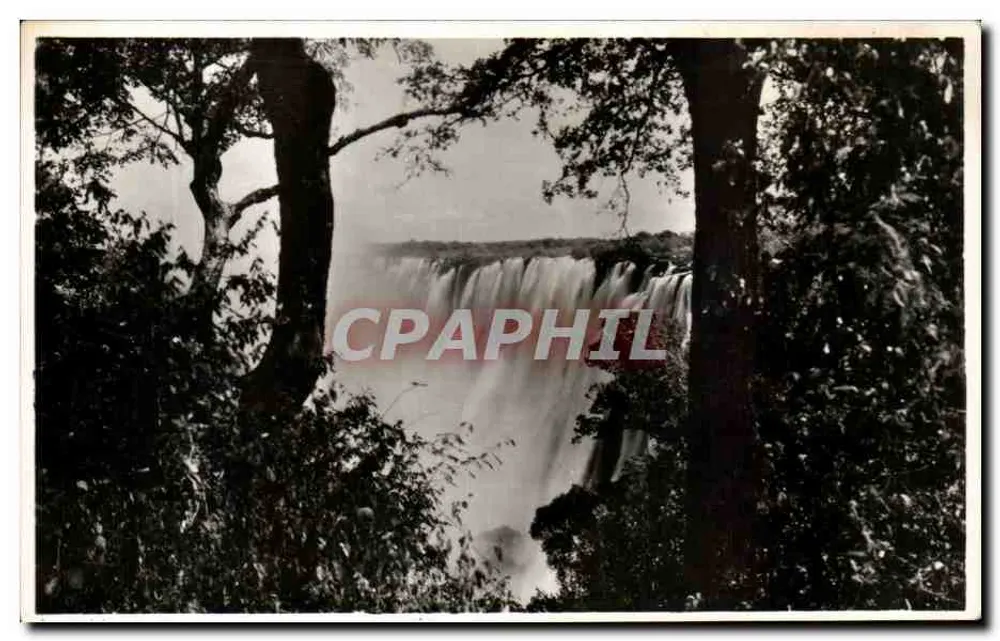 Victoria Falls — Ostfälle — Verlag: Rhodesia Railways, Ltd. - Vorderseite