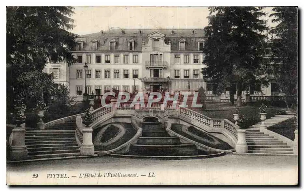 VITTEL — L'Hôtel de l'Établissement — LL. — n°29 - Frente