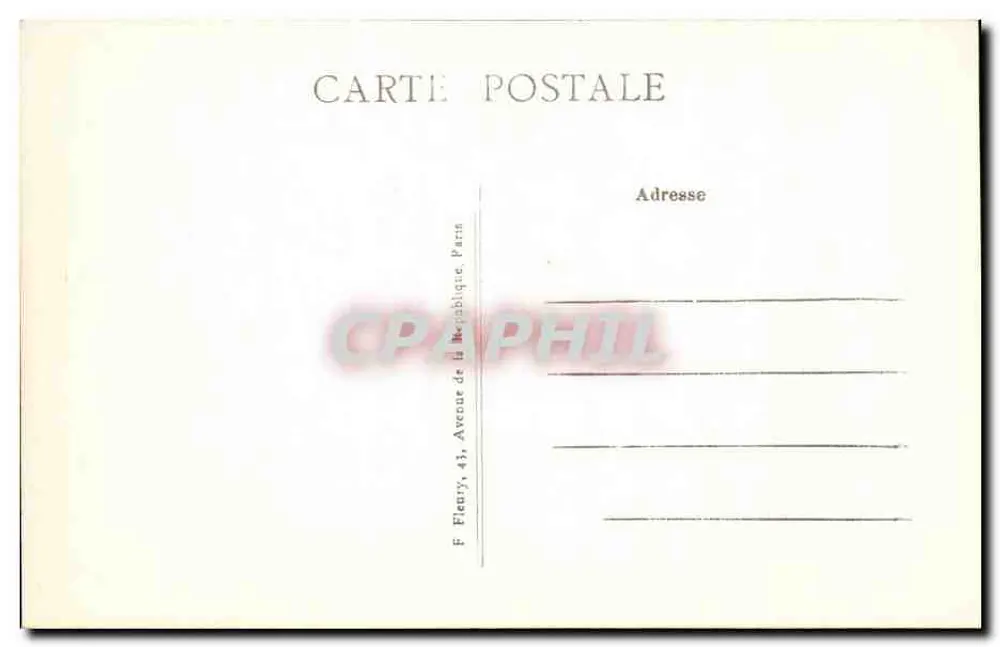 Paris — Der Arc de Triomphe de l'Étoile — Das Grab des Unbekannten Soldaten — San, n°77 - Rückseite