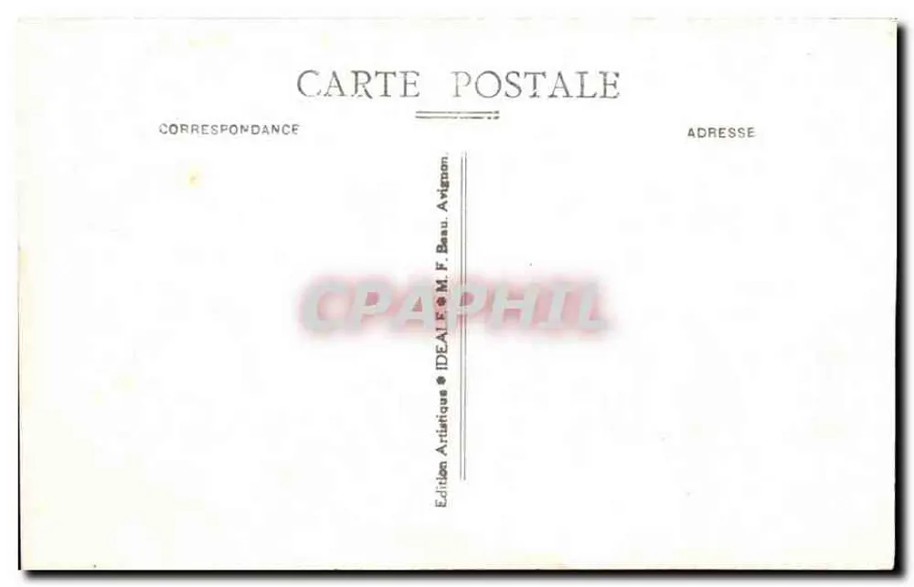 Fontaine de Vaucluse — A Fonte Baixa (O Abismo) — Edição M.F.B. - Verso