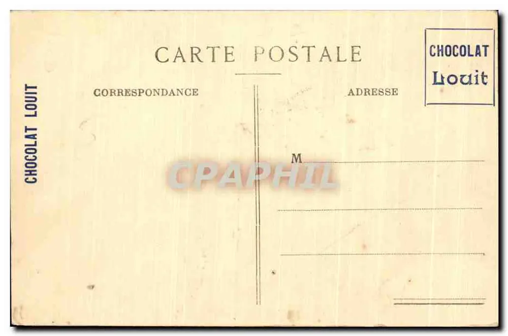 Reims — Vista geral — Editor Louit, n°26 - Verso