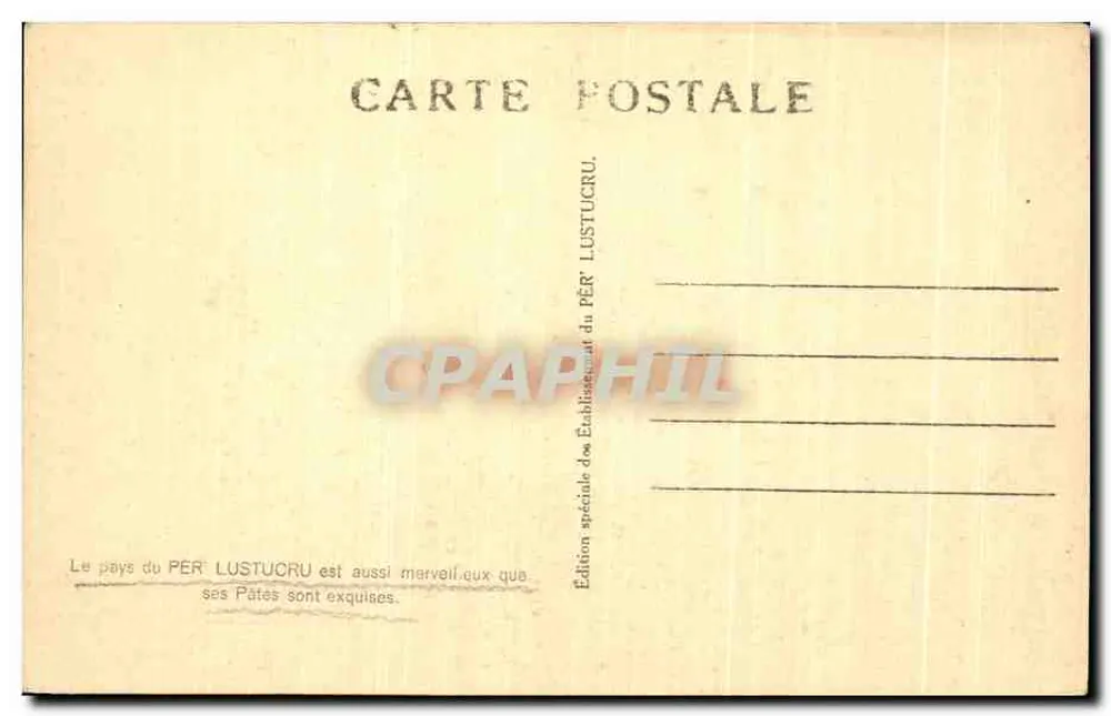 Dauphiné — Grenoble e as Alpes — Editor PER LUSTUCRU - Verso