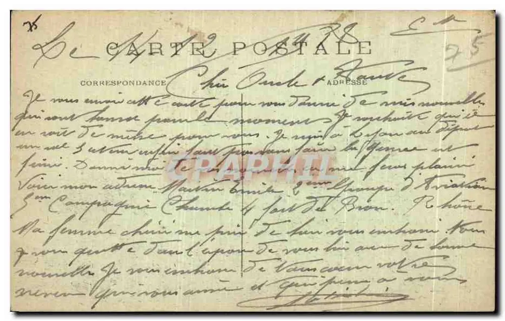 Paris (XII') — A Estação de Lyon — M. J. — n° 188 - Verso