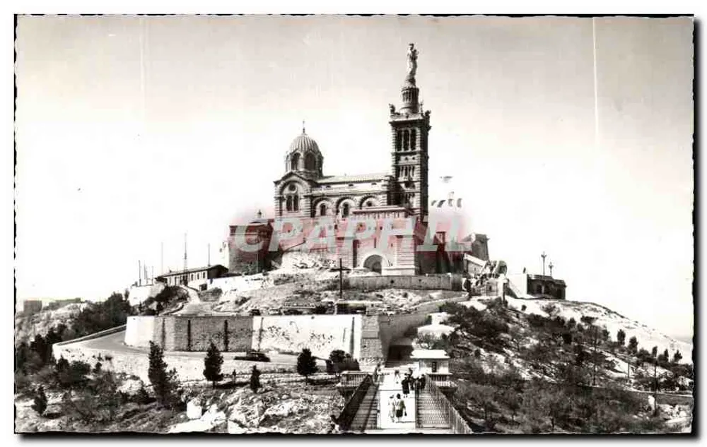 Basilika Notre-Dame de la Garde — Marseille — Claper Editions - Vorderseite