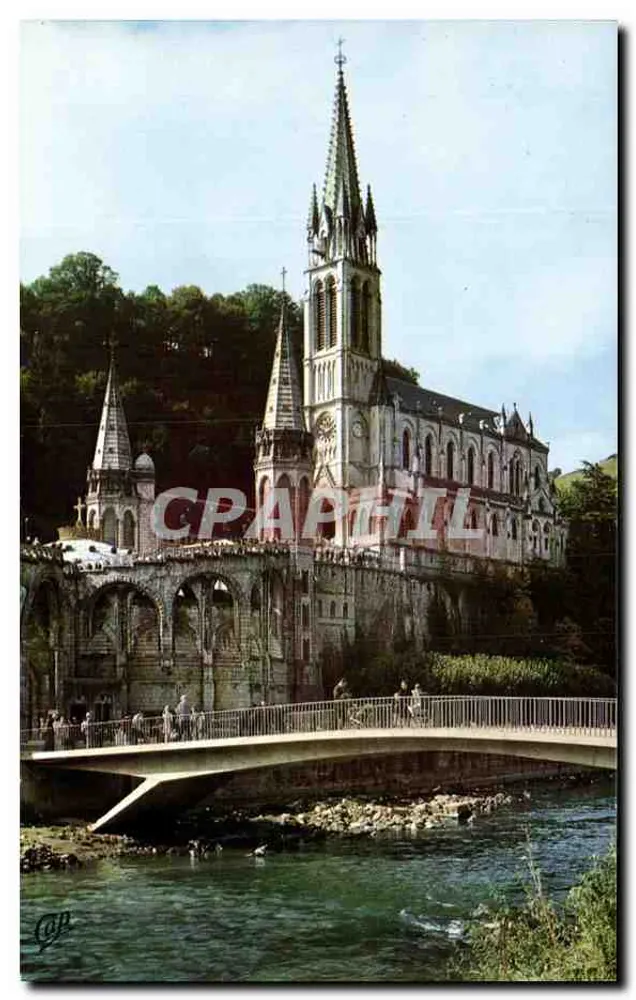 लूर्ड्स — बेसिलिका और पुल — संस्करण C.A.P. 1991 - आगे
