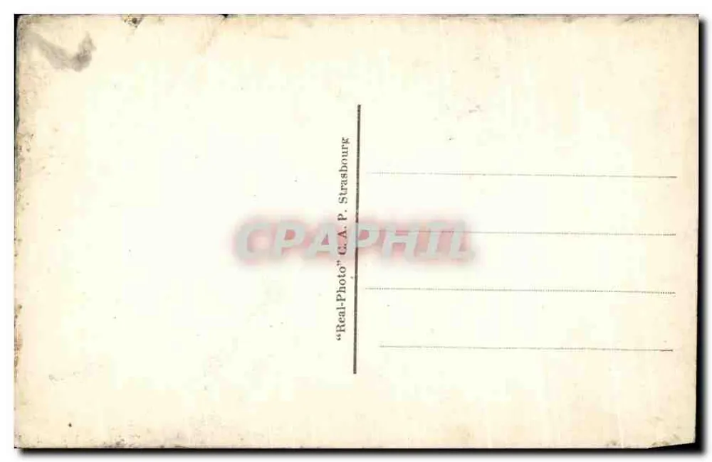Strasbourg — Les Ponts du Rhin — éditeur C.A.P. n°246 - Achterkant