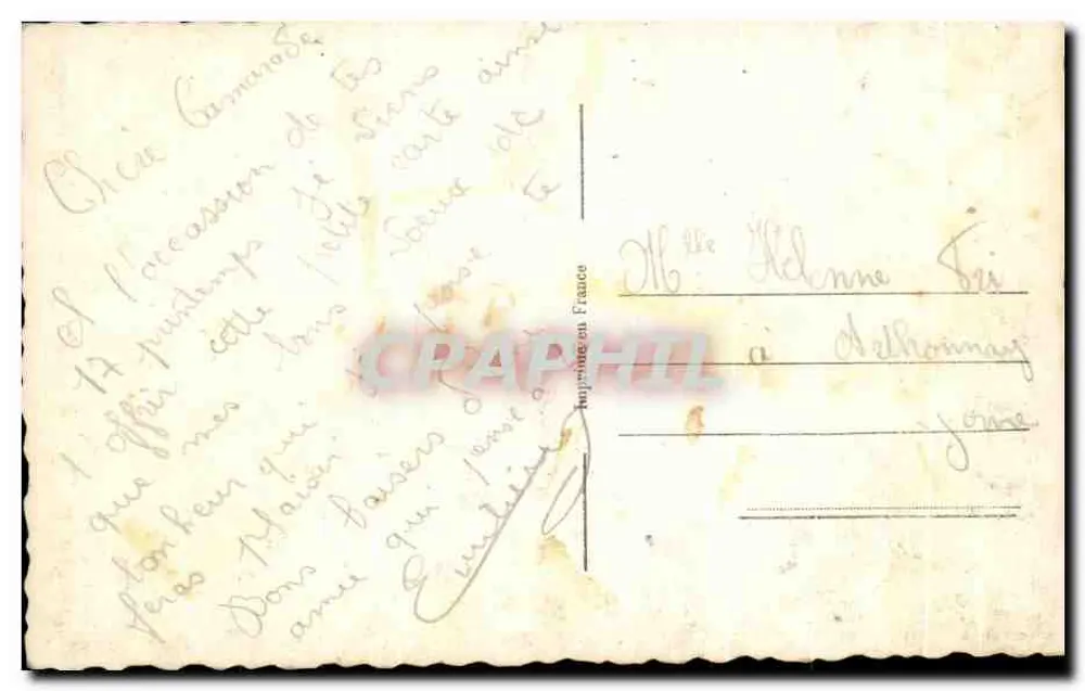कार्थेम के फूल — जे.सी. — संख्या 618/4 - पीछे