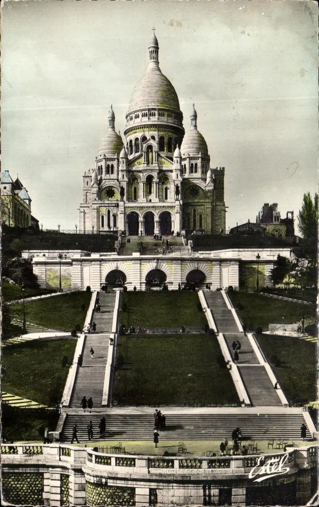 Basilika des Heiligen Herzens — Paris — Verlag Estel, Nr. 231 - Vorderseite