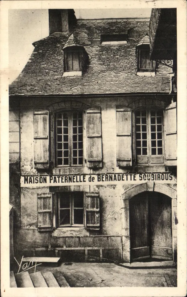 Vatershaus von Bernadette Soubirous — Lourdes — Foto-Ausgabe Quinault - Vorderseite