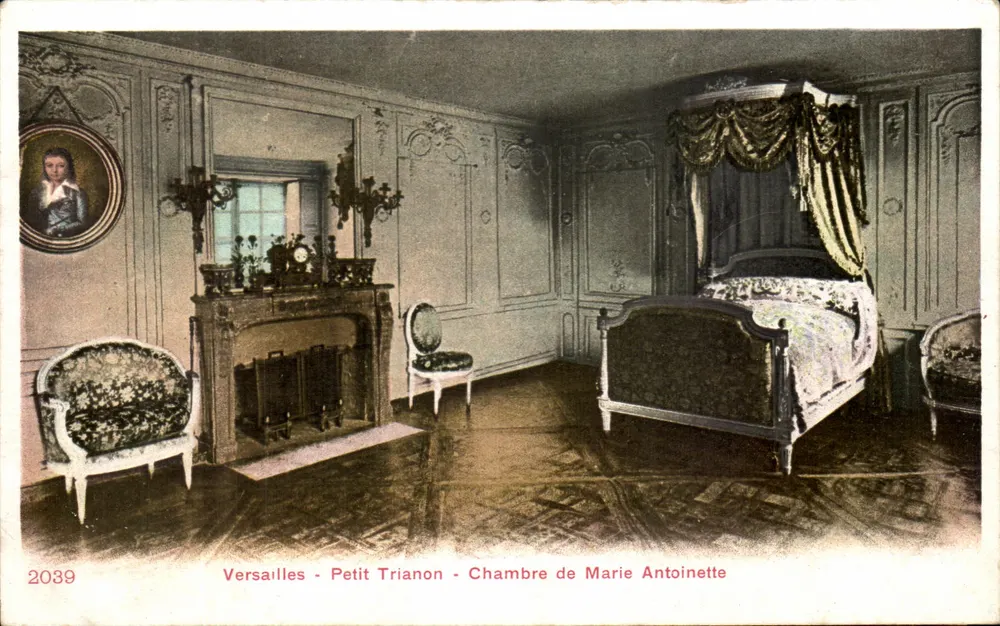 Versailles - Petit Trianon - Zimmer von Marie Antoinette — n° 2089 - Vorderseite