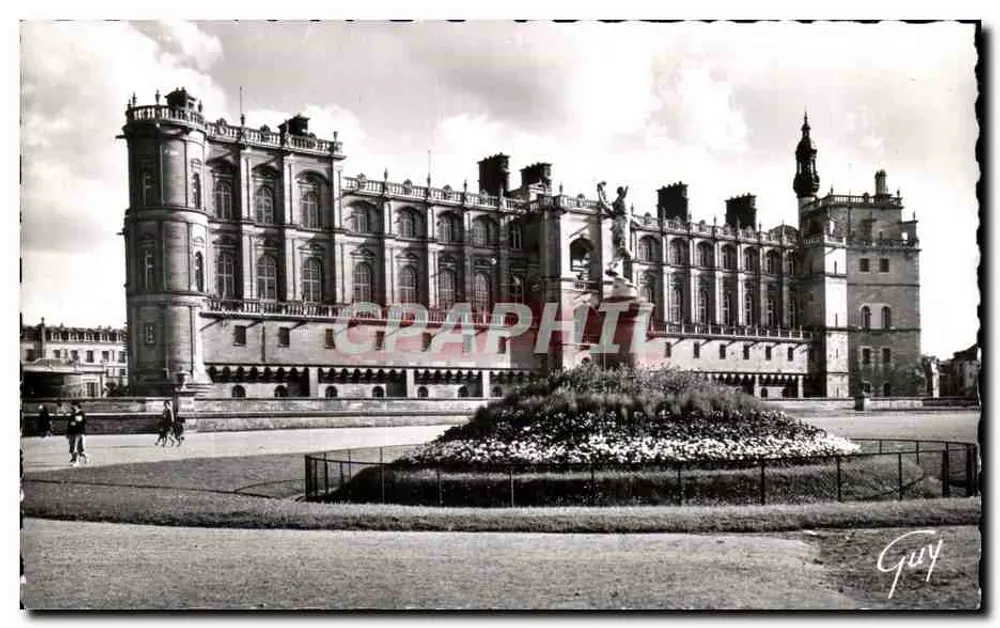 Saint-Germain-en-Laye — Der Schloss von der Esplanade gesehen — Éditions GUY - Vorderseite