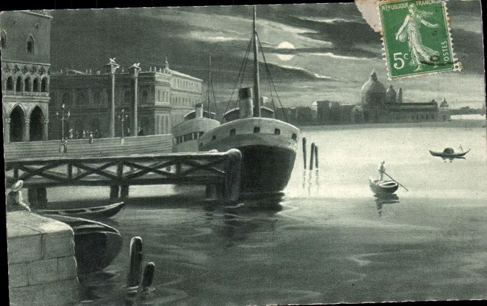 Vue de Veneza — noite — editor Renardand-Gravière, n° 5142 - Frente