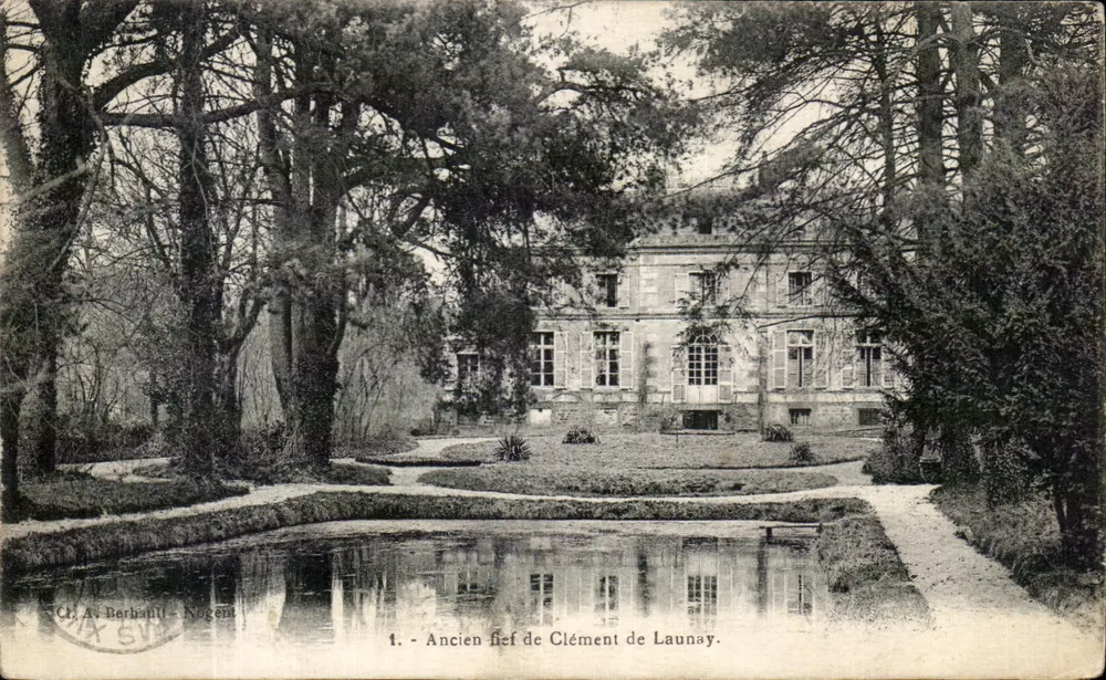 Velho feudo de Clément de Launay — Nogent-sur-Marne — Ch. A. Berhault - Frente