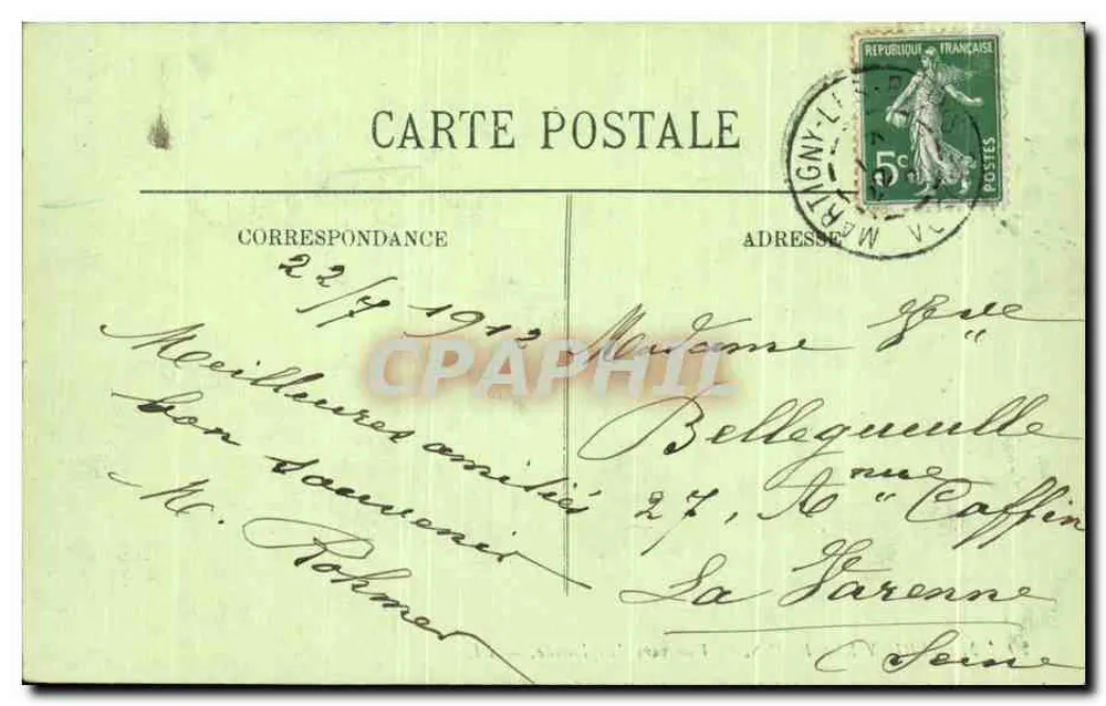 Martigny-les-Bains — Uitzicht richting de Esplanade — LL. — n°20 - Achterkant