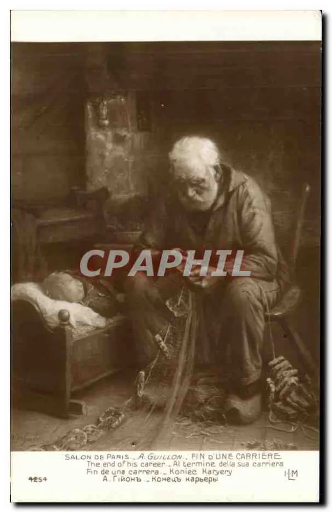Ende einer Karriere — A. Guillon — Salon de Paris - Vorderseite