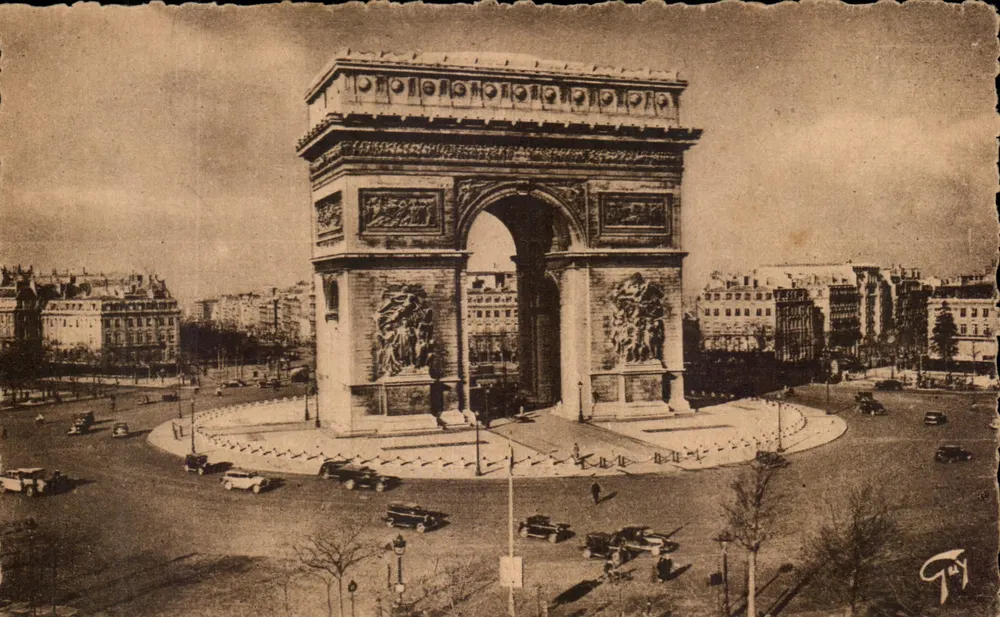 Arc de Triomphe — Place de l'Étoile — Éditions d'Art GUY - Vorderseite