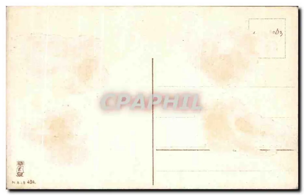 Paisagem fluvial com cavaleiro — edição n°424 - Verso