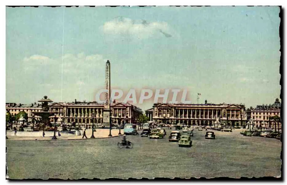 Place de la Concorde — Paryż — n° 95 - Awers