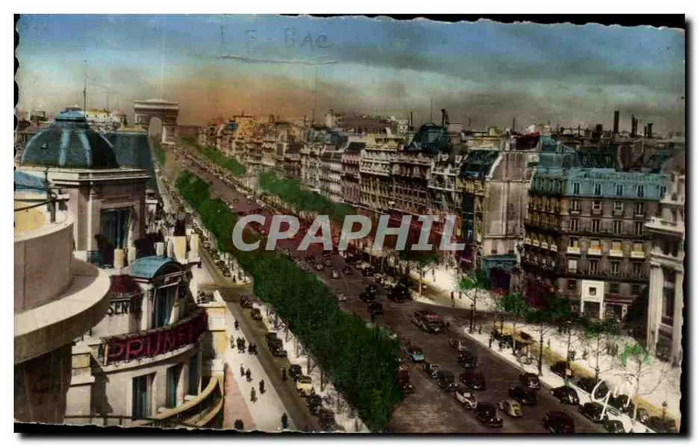 Paris — Avenue des Champs-Élysées — Verlag Paris und seine Wunder, Nr. 408 - Vorderseite