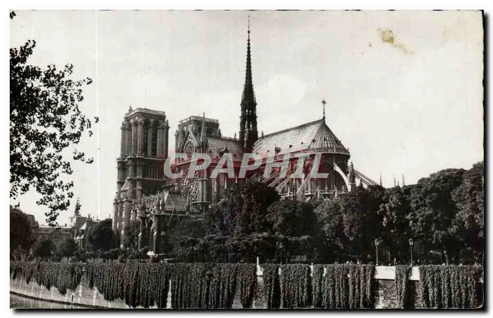 Paris - Notre-Dame - A Abside — Éditions Françaises, n°10 - Frente