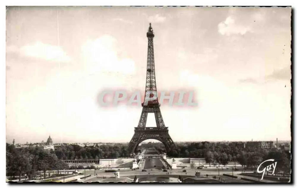Eiffelturm (1887-1889) — Allgemeiner Blick — Éditions d'Art Guy - Vorderseite