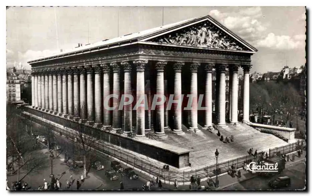 Paris — Igreja da Madeleine — Éditions Chantal - Frente