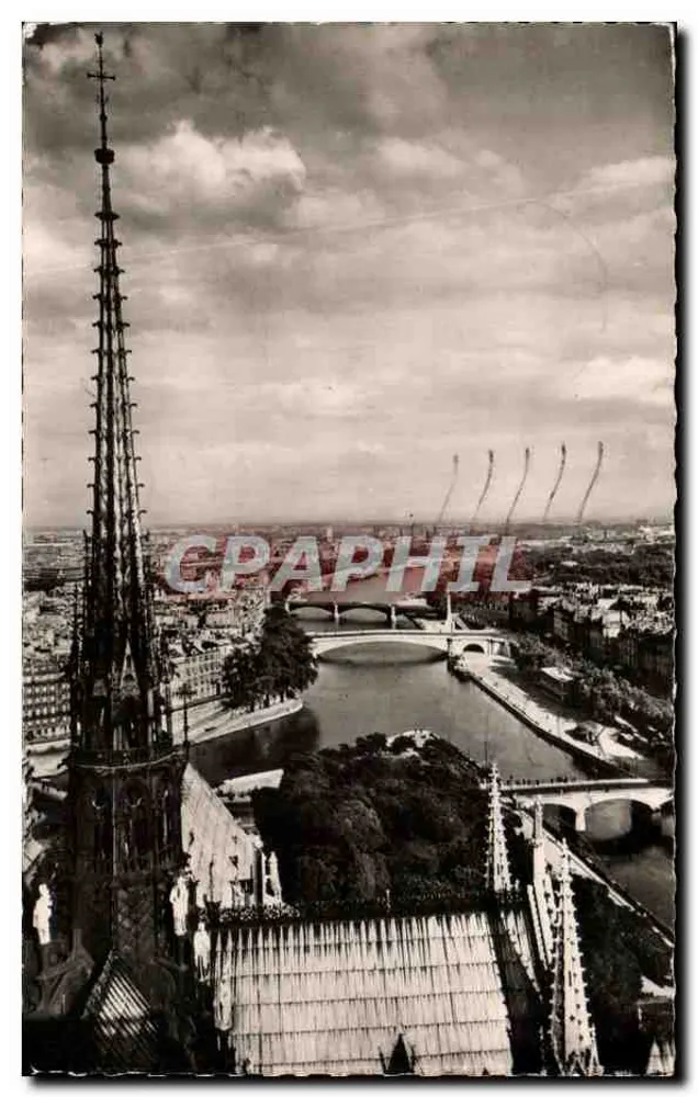 Paris - Panoramablick vom Notre-Dame — Authentische Ausgabe - Vorderseite