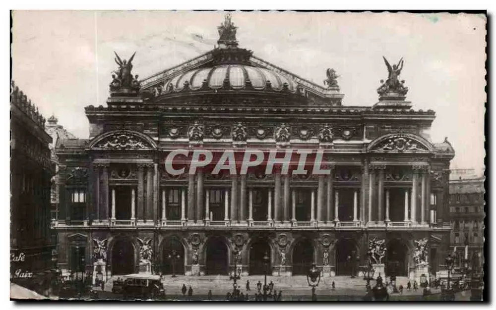 Ópera Garnier — Paris — editor Café Gaix - Frente