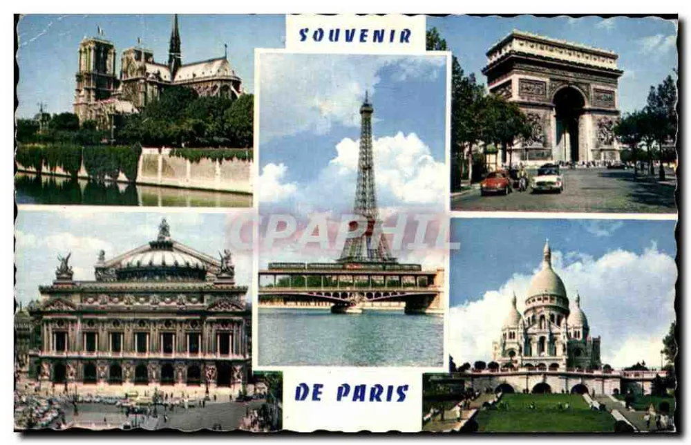 Paris — Erinnerung an Paris — Verlag Mexichrome - Vorderseite
