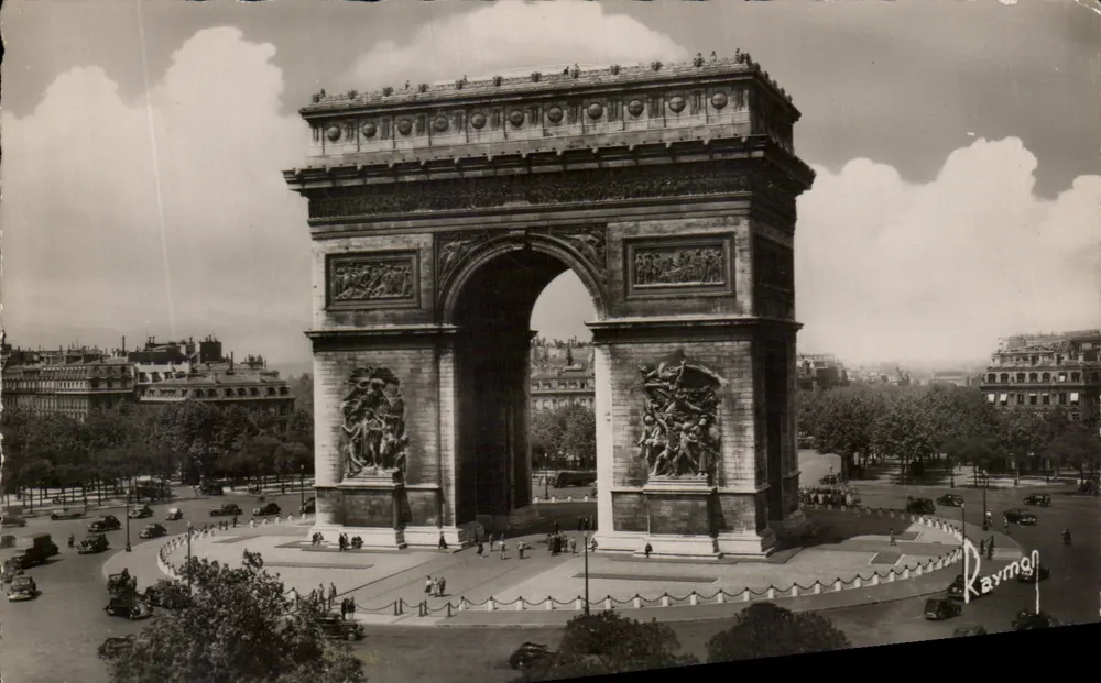 Arc de Triomphe — Place de l'Étoile — Verlag Raymon, n°71 - Vorderseite