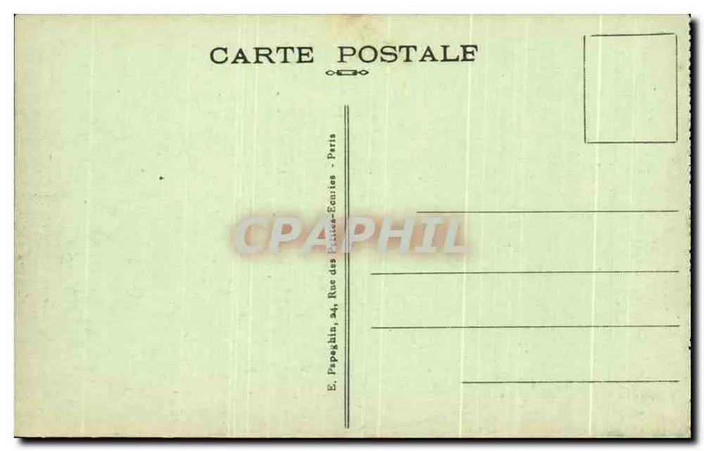 PARIS - Das Opernhaus. Die Place und die Metro-Station. A.P. - Rückseite
