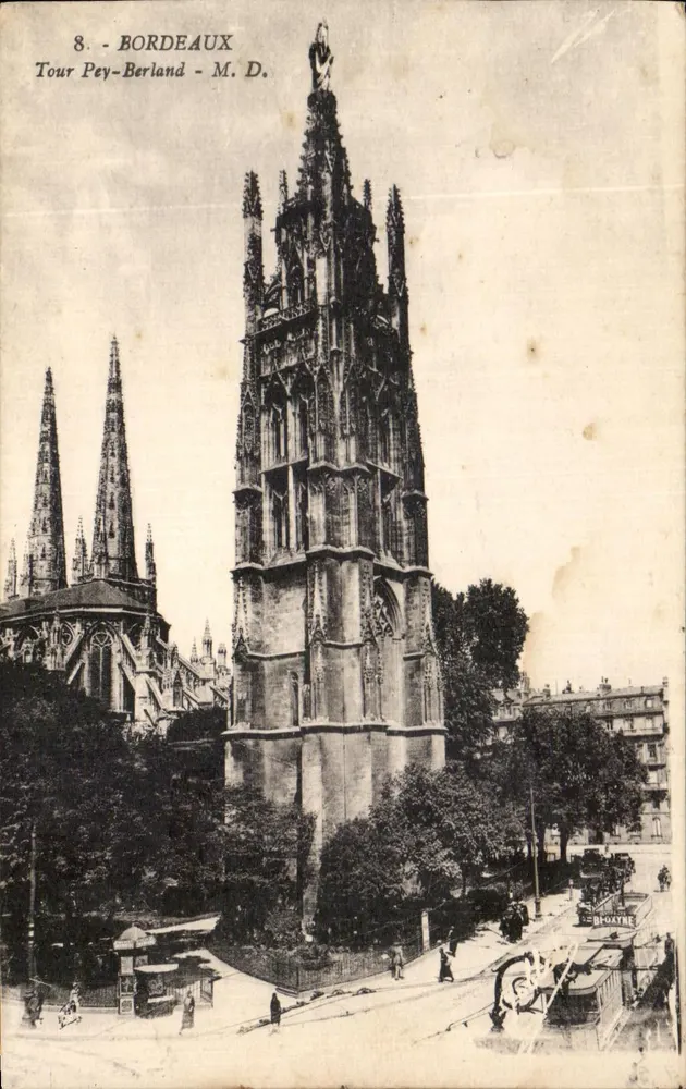 Bordeaux - Torre Pey-Berland - M. D. - Frente