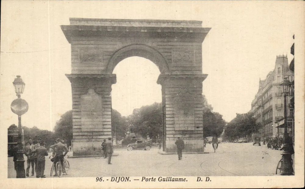 Dijon — Brama Guillaume — D.D. - Awers