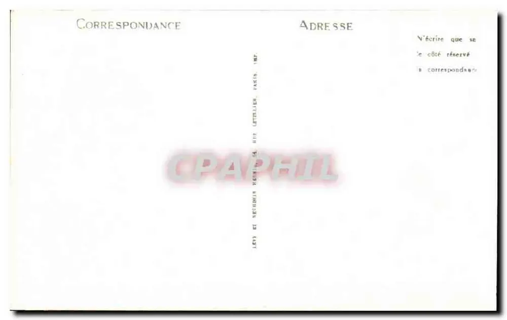 Rouen — Mosaik, die den Standort des Galgens anzeigt — LL, n° 509 - Rückseite