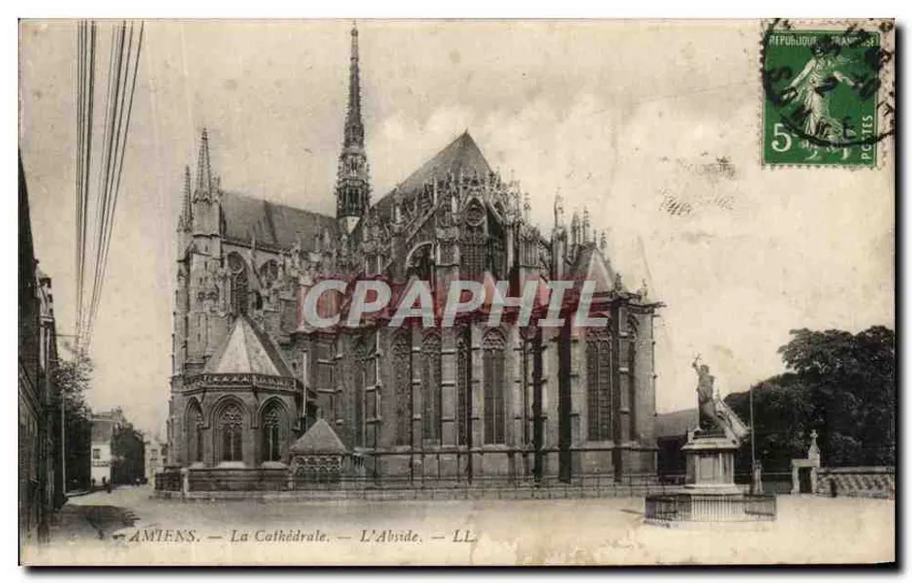 Amiens — A Catedral — O Abîde — LL - Frente