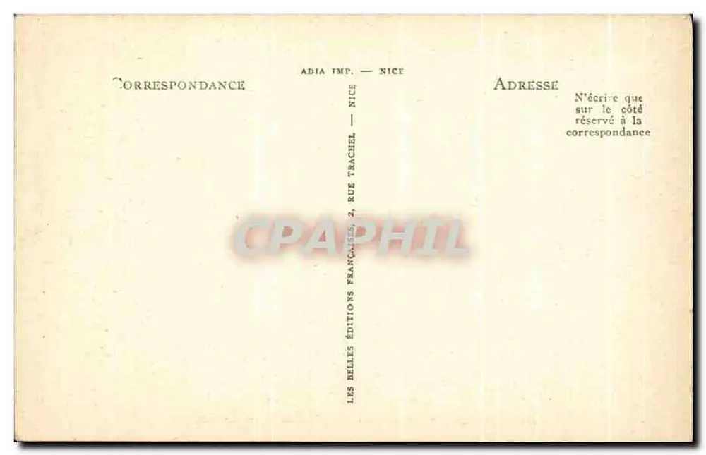 Nice — Die Promenade des Anglais und die Casinos — n°289 - Rückseite