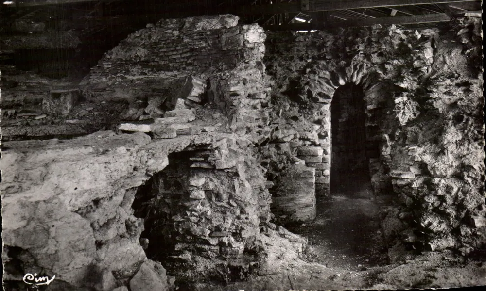 Sanxay (Vienne) — Gallo-Römische Ruinen — Die Bäder: Sudatorium — Photo Quater Macon (s. ét.-l.) - Vorderseite