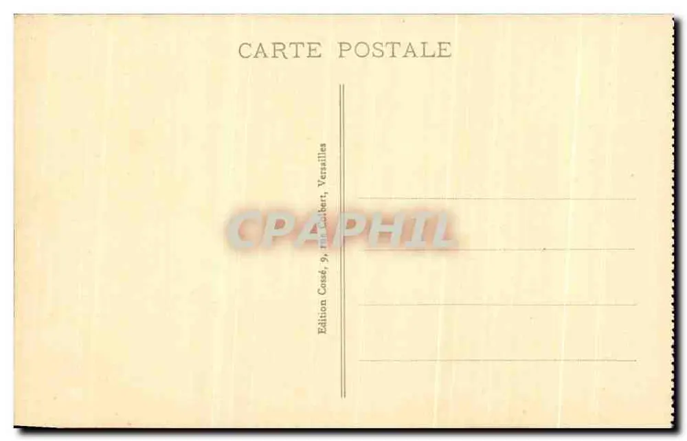 Versailles - O Parque - A Gruta dos Banhos de Apolo - Verso