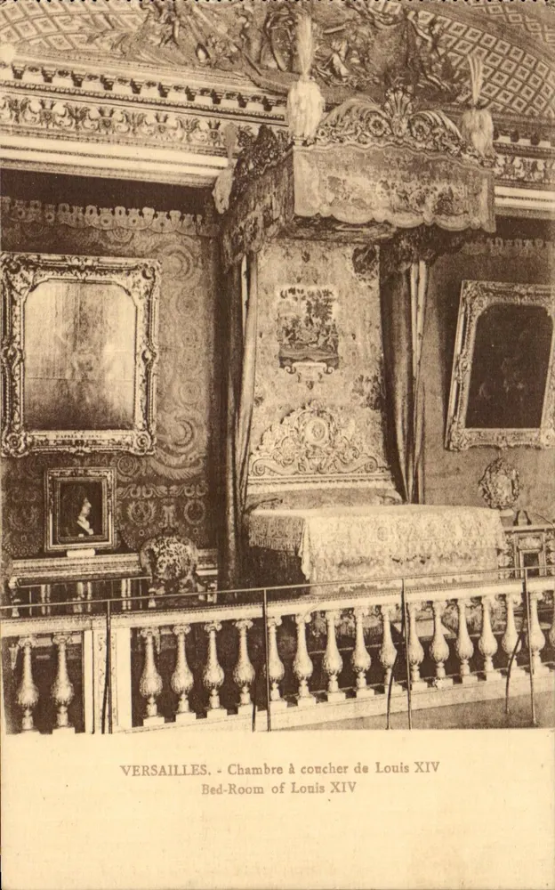 Versailles - Schlafzimmer von Louis XIV — Edition Cossé, Versailles - Vorderseite