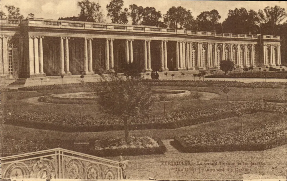 Versailles — Der Grand Trianon und die Gärten — Edition Cossé, Versailles - Vorderseite