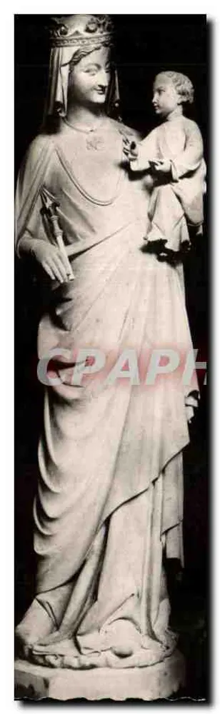 Statue der Notre-Dame des Saluts — Kapelle der Notre-Dame des Saluts, 8 rue François 1er, Paris (VIIIe) — Éditions d'Art Martel - Vorderseite