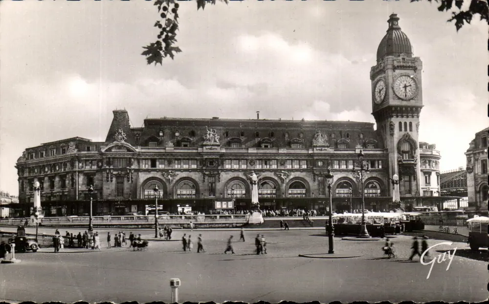 Estação de Lyon — Paris — Edições Lecointe - Frente