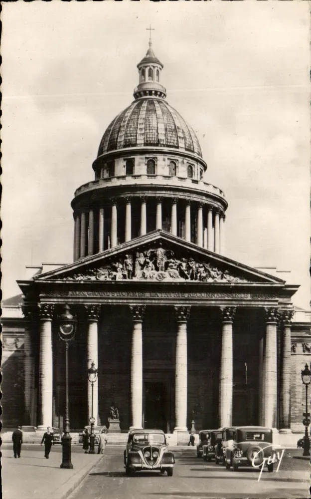 O Panteão — Paris (1757-1780) — André LECOMTE, Paris - Frente