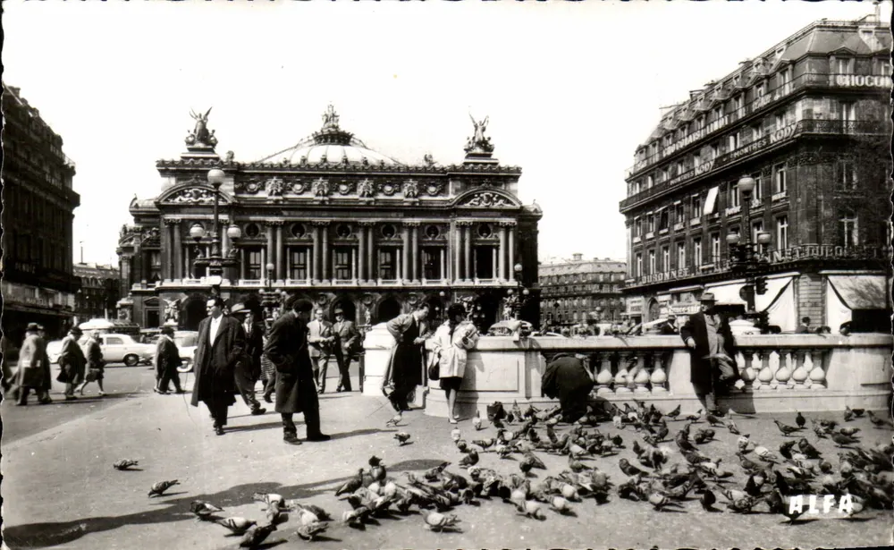 Praça da Ópera — Paris — editor ALFA - Frente